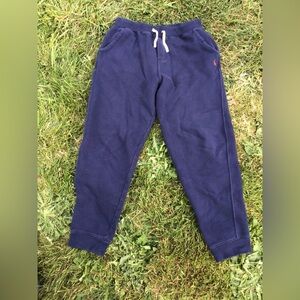 Polo Ralph Lauren Performance Pants Boys XL 18-20 Navy Jogger Sweatpants Fleece